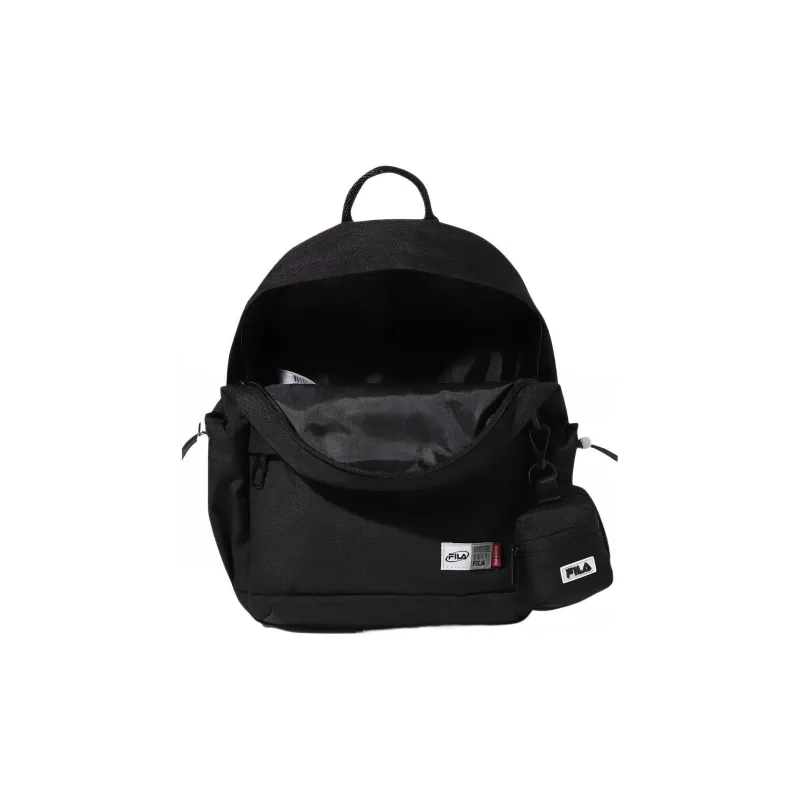 FILA Polyester Backpack Mini Women's Black-2