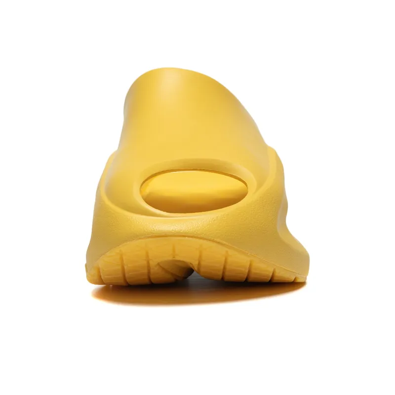 LiNing Yun You Slay Quiet Slide Slippers Unisex Custard Sand Yellow-4