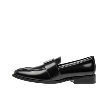SHOESZOOO Loafers Women's Black/White