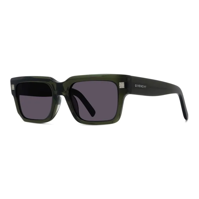 Givenchy Acetate Square Sunglasses Men's Green-0