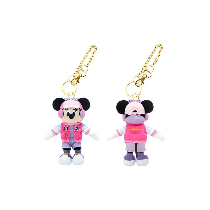Disney Minnie 2024 Spring Mickey Mouse And Friends Collection Dolls Plush Pendant 16.5cm Height-2