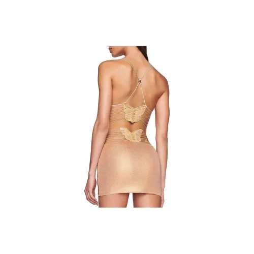 I.AM.GIA Slip Dresses Women's Gold