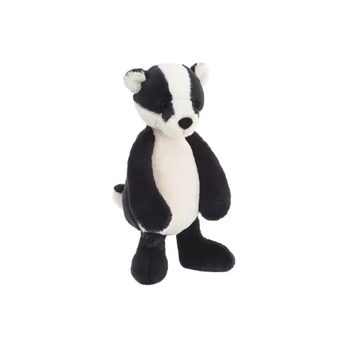 JELLYCAT Bashful Badger Stuffed Animal