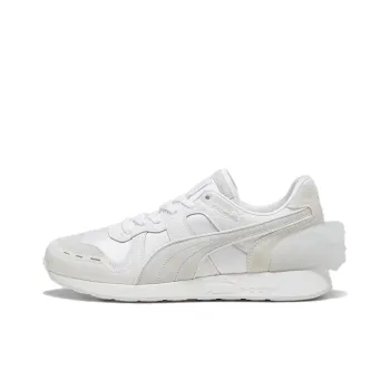 PUMA RS 100 Anti Slip Wear Resistant Low Top Casual Shoes Unisex White Gray
