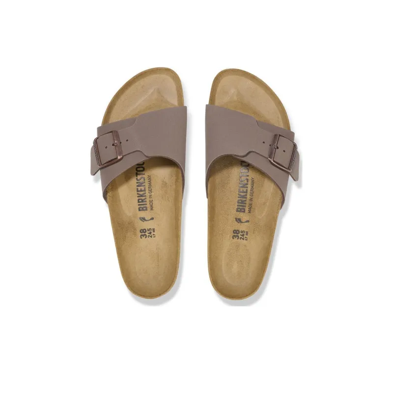 Birkenstock Slide Slippers Women's Mocha Regular-3