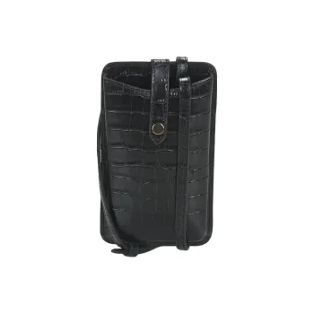 Petite Mendigote Leather Crossbody Bag, Shoulder Bag Women's Black