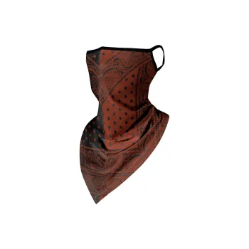 GXT Riding Equipment Cycling Face Mask Outdoor Unisex Jacquard Comfort Fabric