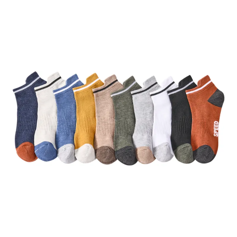 NANJIREN Ankle Socks Men's 10 Pack Mixed Color-0