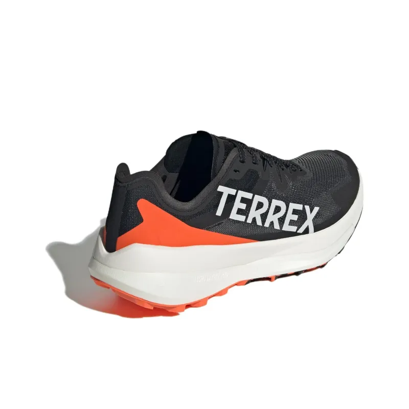 Adidas Terrex Agravic Speed Trail Core Black Grey Impact Orange-3
