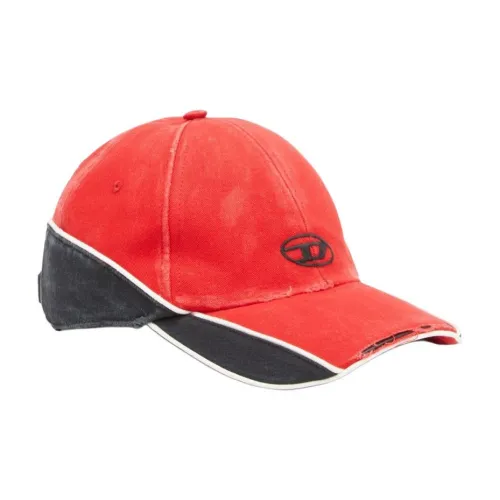 DIESEL C-Dale Logo-embroidered Cap