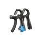2 Pcs Set ❤ Starburst Black Upgraded Rubber-Coated Version-Mechanical Counting[5-60KG Adjustable]