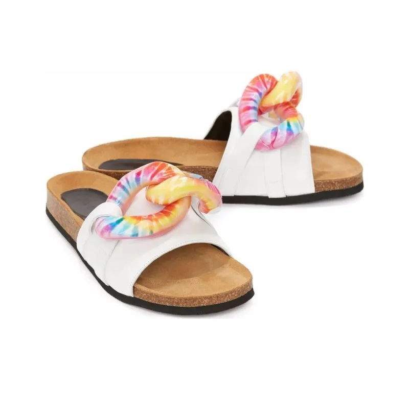 JW Anderson Chain-Linked Slip-On Sandals Women's-2