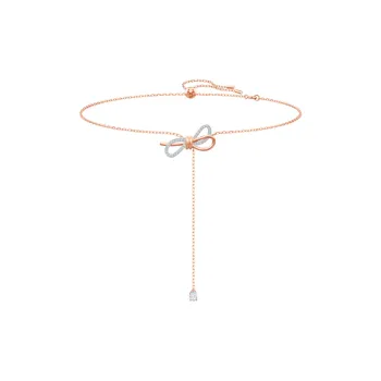 Swarovski Multiple Metal Plated Necklaces Women's White