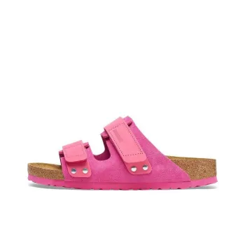 Birkenstock Slide Slippers Women's Fuchsia Narrow