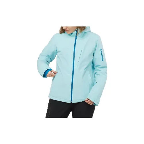 SALOMON Jackets Women's Light Blue