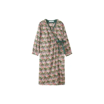 ZumashL Pajama Robe Women's Stone Red Jasper