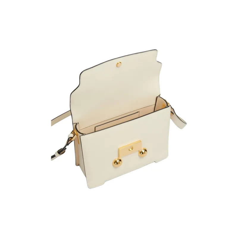 MARNI Trunkaroo Foldover Top Medium Shoulder Bag-4