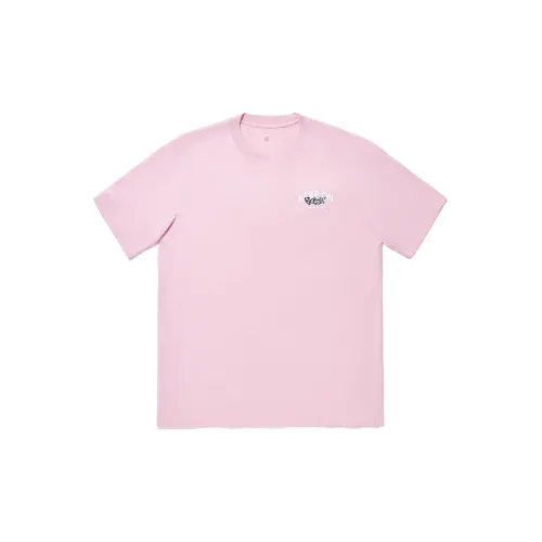 LiNing T Shirt Men's Flower Branch Pink