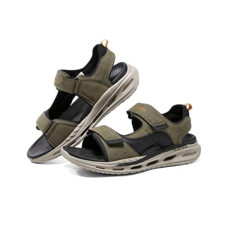 Skechers sandals fashion womens olive