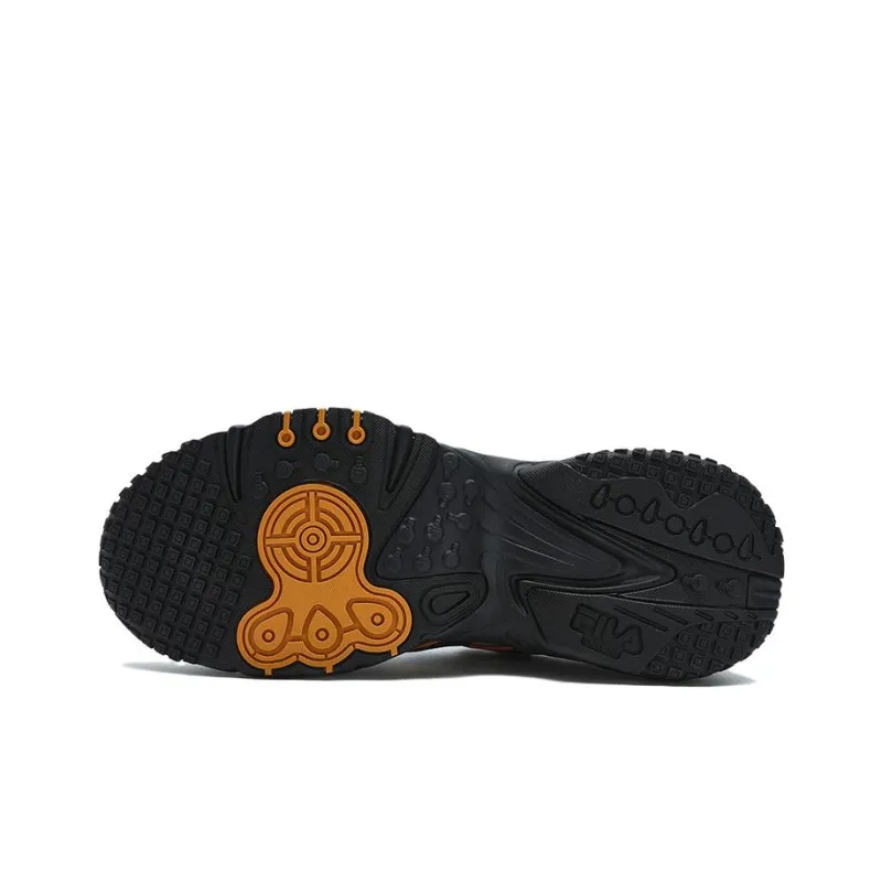 FILA FUSION KRIPTONITE Casual Shoes Men Low Top Black Yellow Gray-4