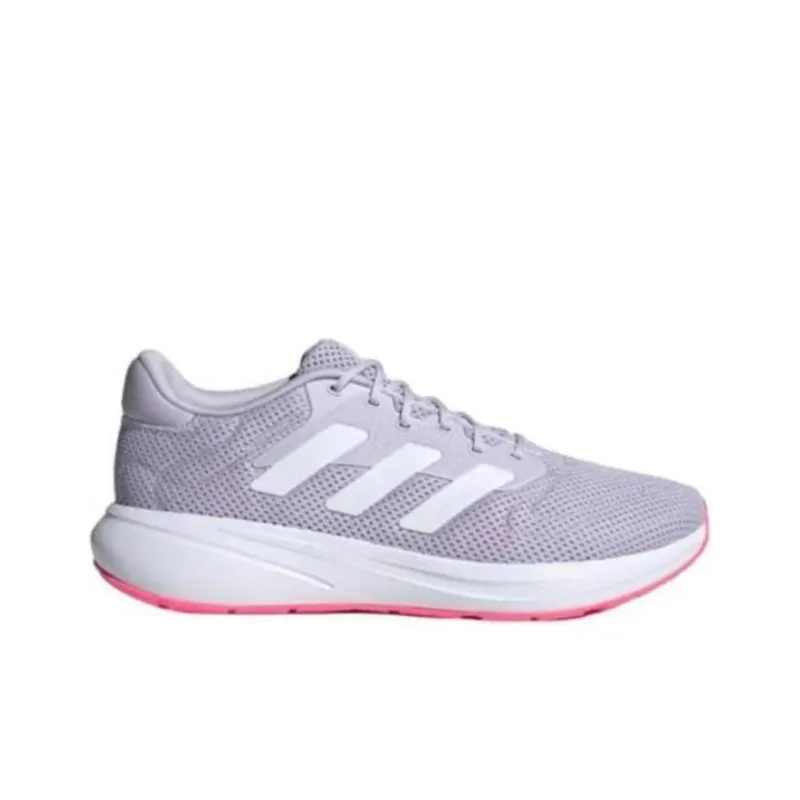 Adidas Response Durable Breathable Low Top Running Shoes Unisex Purple White-1