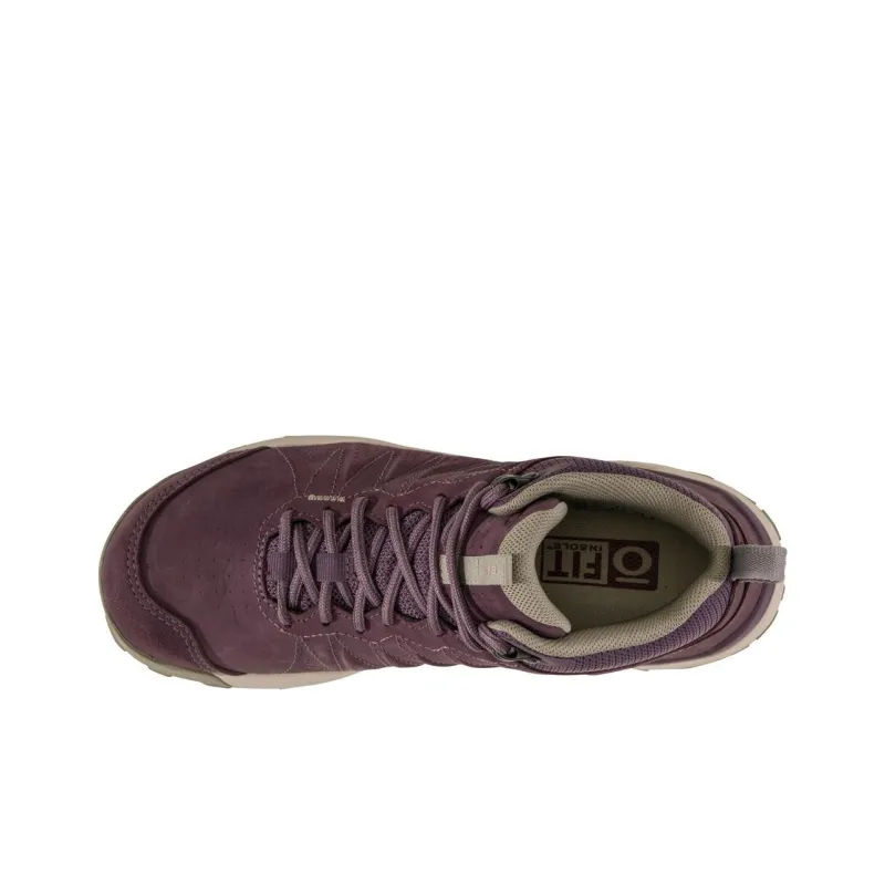 Oboz Footwear Katabatic Cushioning Wear-Resistant Mid-Top Hiking Trekking Shoes Women's Purple Pink-3