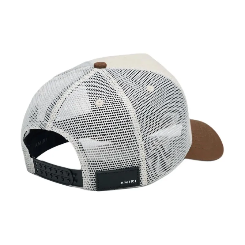 AMIRI Cotton Baseball Caps Unisex Brown-2