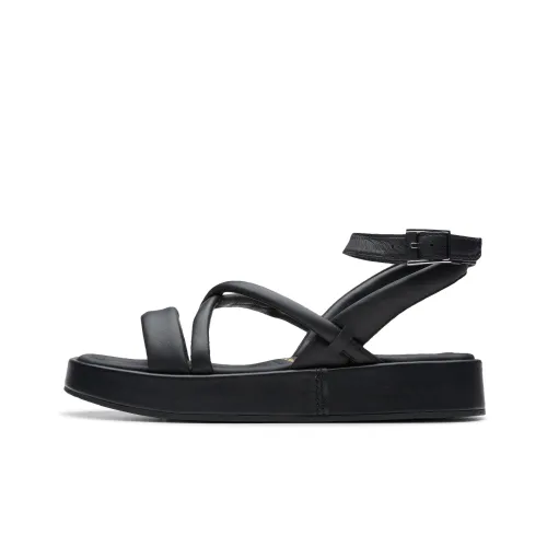 Clarks Beach Sandals Women's Black