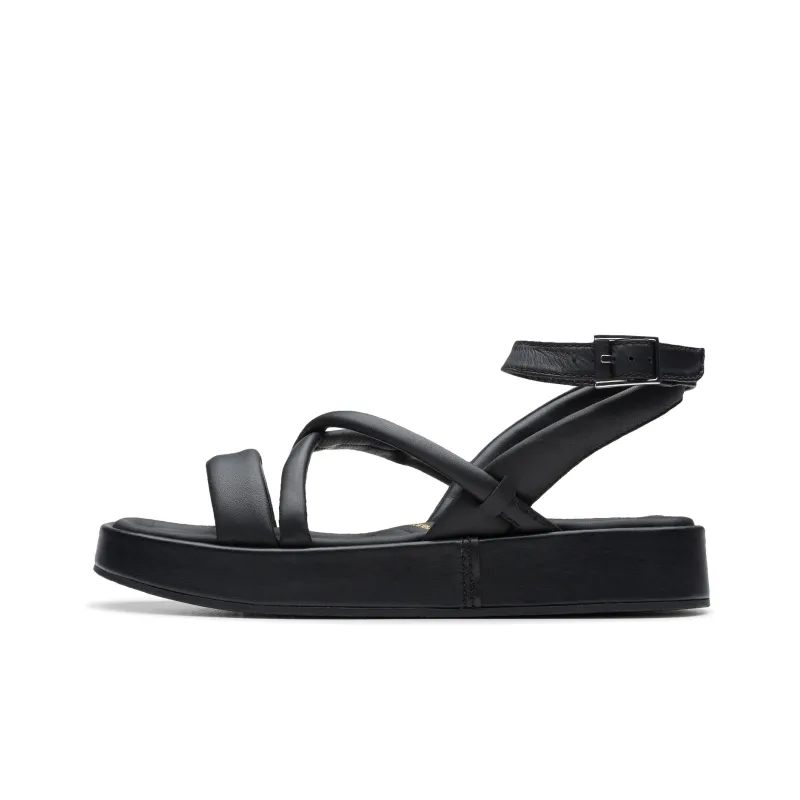Clarks Beach Sandals Women's Black-0