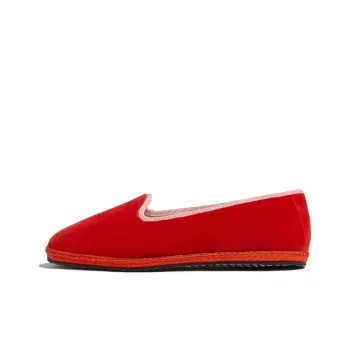 SCAROSSO Valentina Slip-On Velvet Slippers Women's