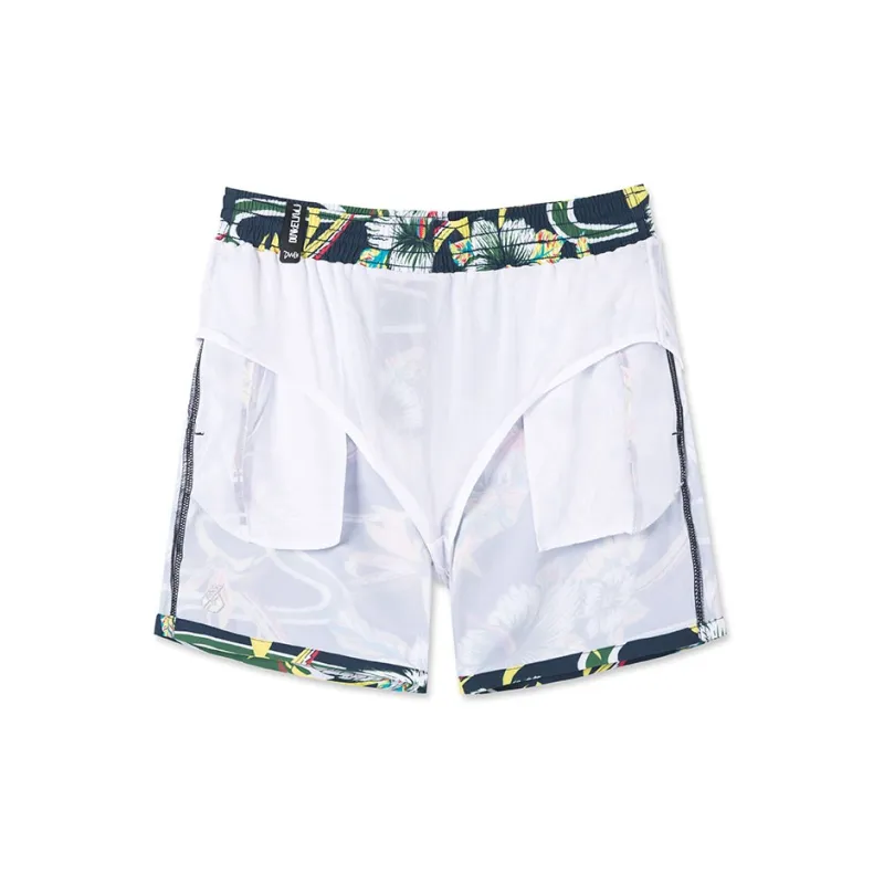 DUNKELVOLK Beach Shorts Men's Black-2