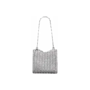 Paco Rabanne Iconic 1969 Disc Embellished Shoulder Bag