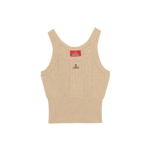 Vivienne Westwood Tank Tops Women's Beige