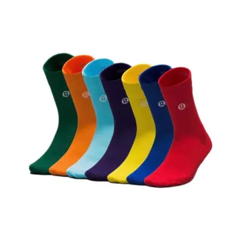 Lululemon Mid Calf Socks Women's 7 Pack Rainbow