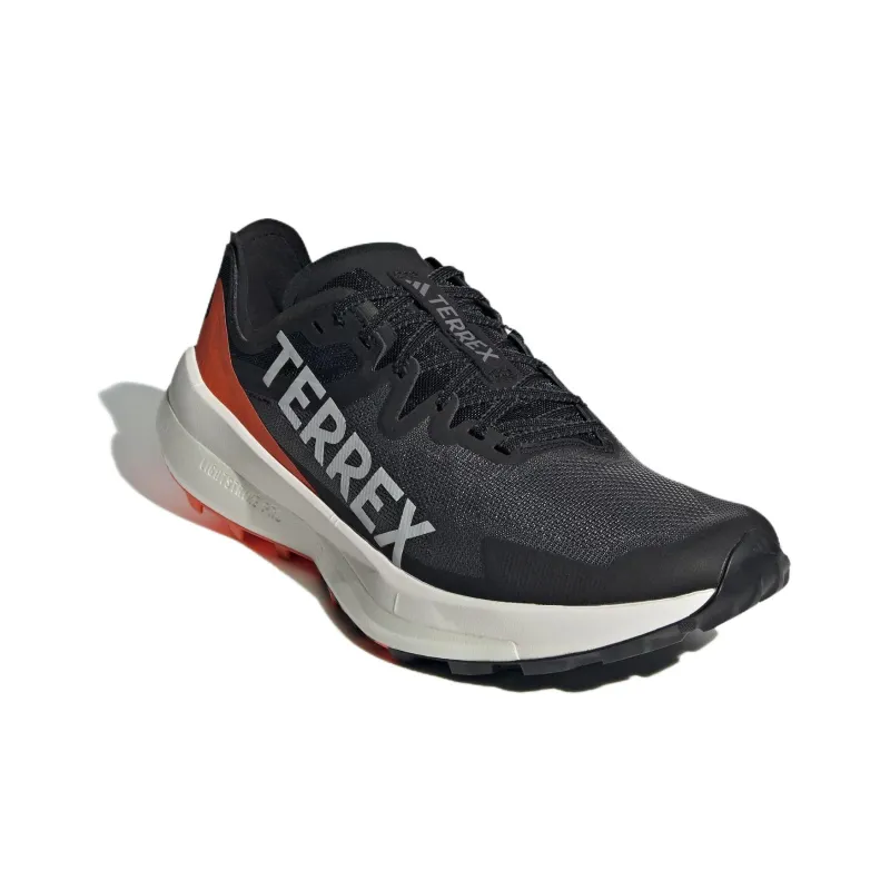Adidas Terrex Agravic Speed Trail Core Black Grey Impact Orange-2
