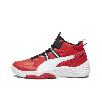 PUMA REBOUND Future NextGen Slip Resistant Low Top Casual Shoes Unisex Red White Black