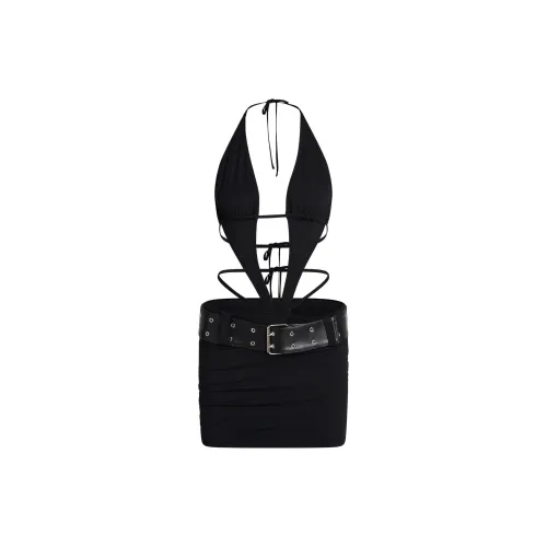 I.AM.GIA Slip Dresses Women's BLACK/Black