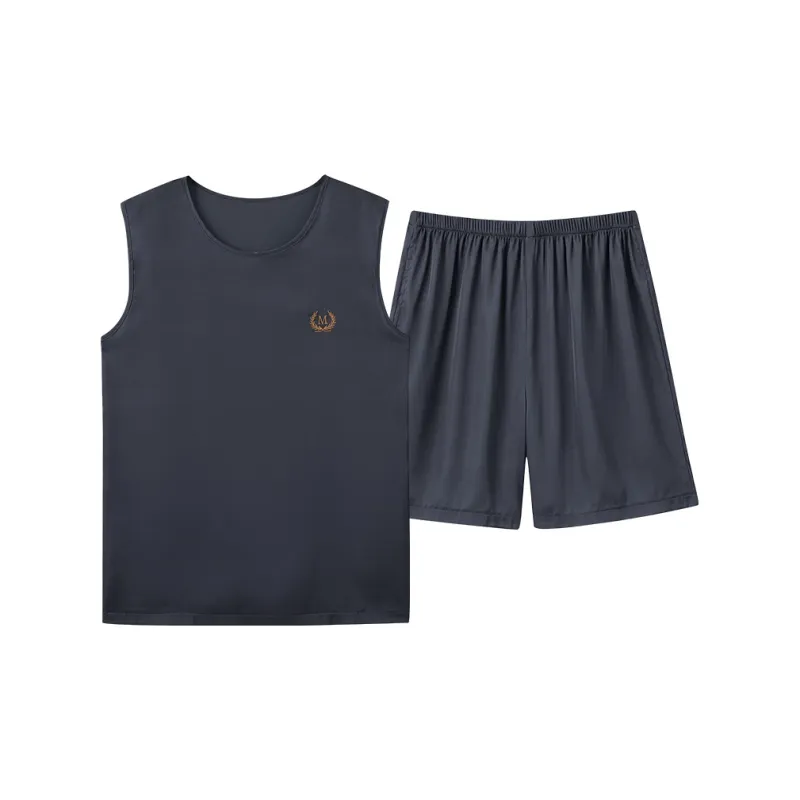 Follow The United States Pajama Set Men's Smoke Gray-0