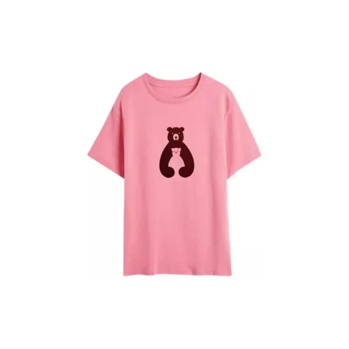 Olrain T-Shirts Women's Pink