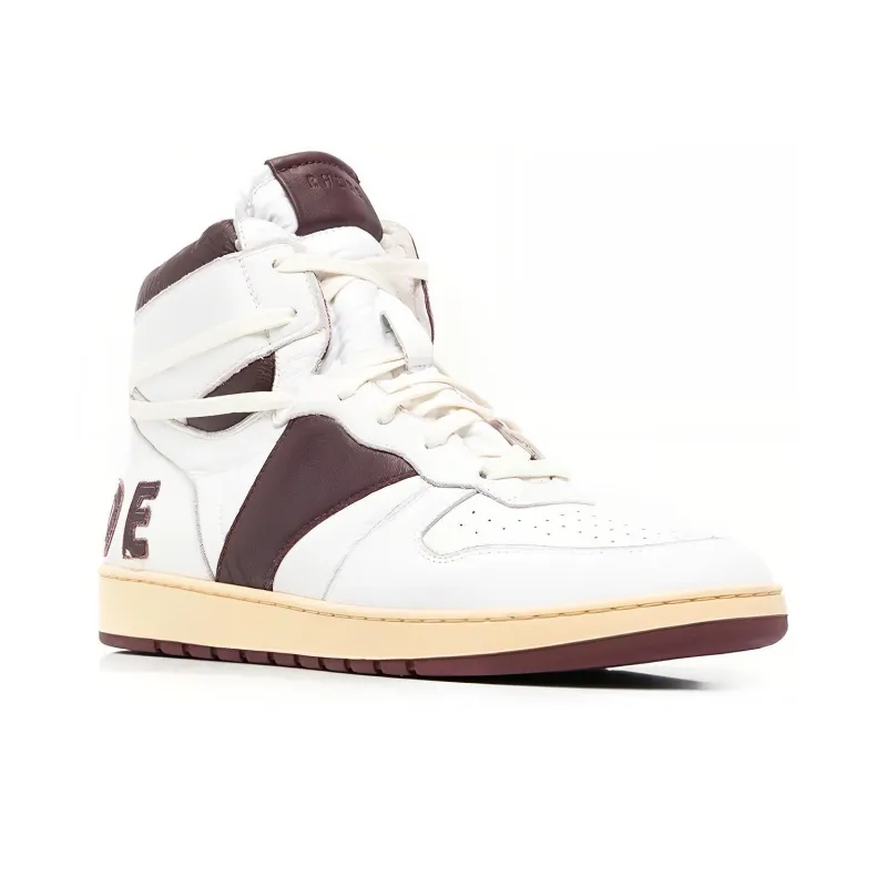 RHUDE Panelled High top Sneakers-2