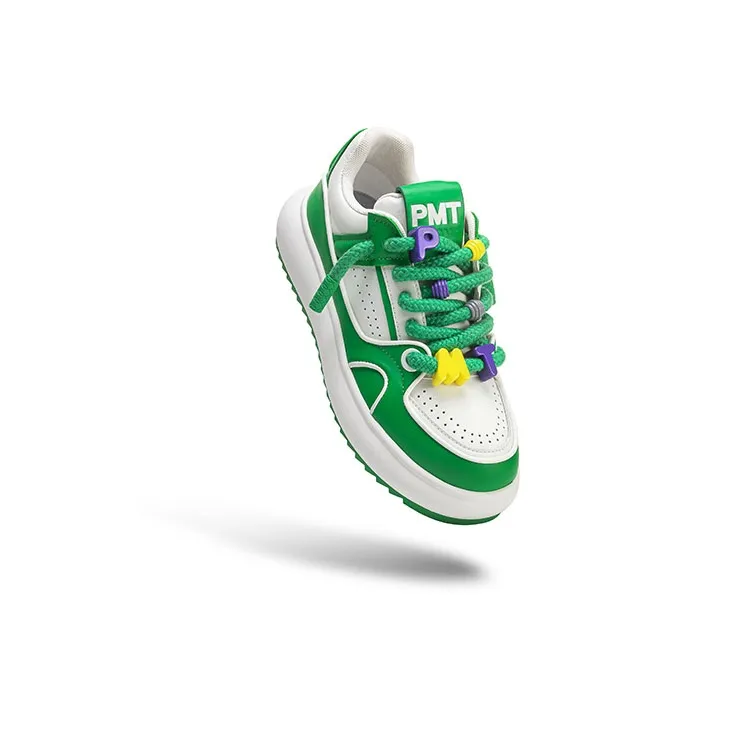 PMT Wear-Resistant Lightweight Height Increasing Low-Top Skateboard Shoes Unisex-24