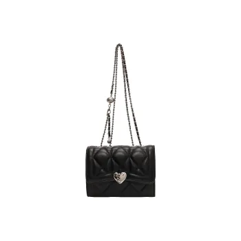 SURELAPTOP PU Small Square Bag, Crossbody Bag, Shoulder Bag Women's Black/Silver/White/Pink