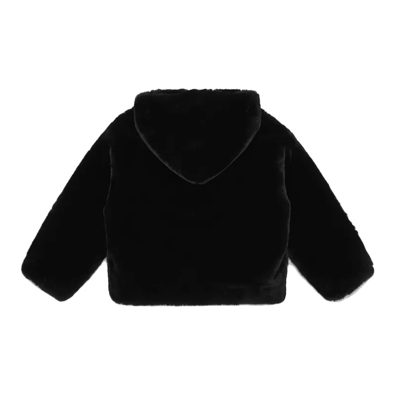 SMFK SMFK X Wonderland Cropped Coats Women's Midnight Black-1