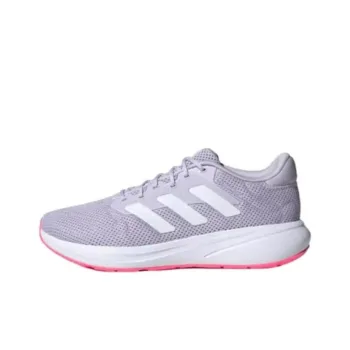 Adidas Response Durable Breathable Low Top Running Shoes Unisex Purple White