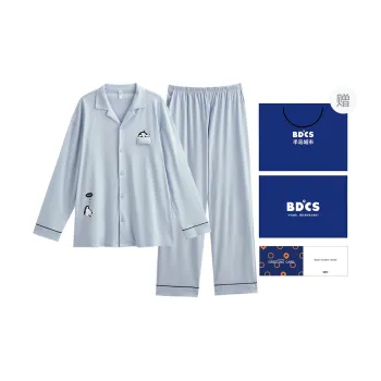 Peninsula City SS24 Pajama Set Men's Gift Box Set Antarctic Blue