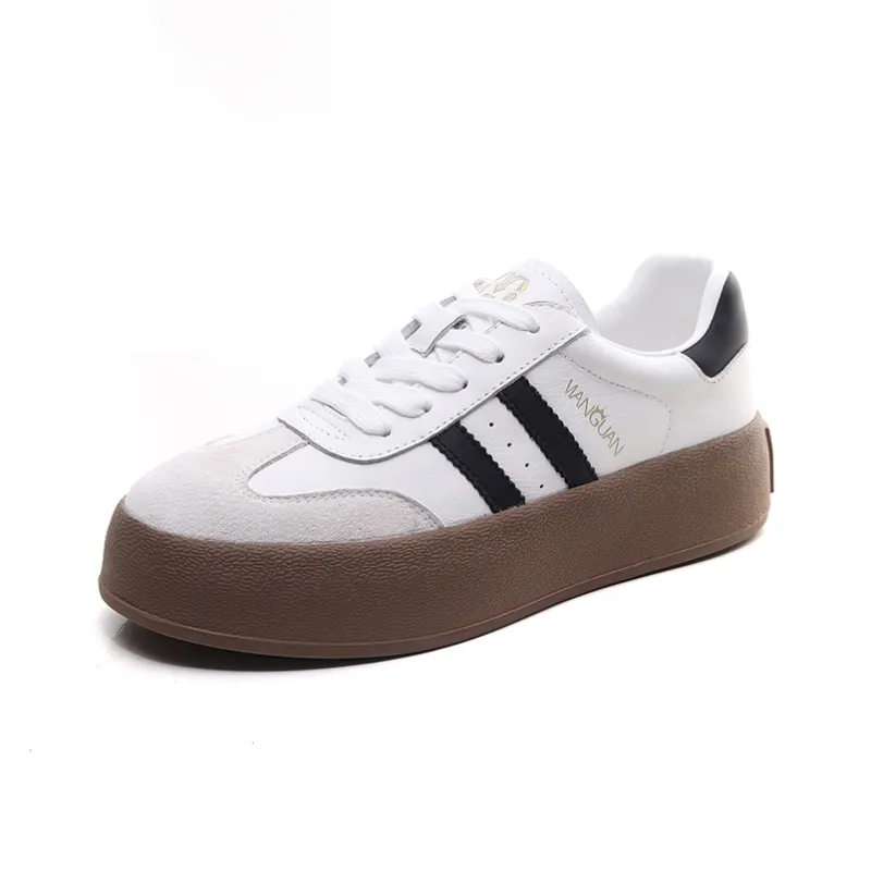 Age Of The Crown Low-Top Skateboard Shoes Women's White-1