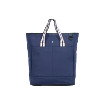 FREQUENTFLYER Polyester Blend With Polyurethane Crossbody One Shoulder Handbags Medium Size Unisex Midnight Blue