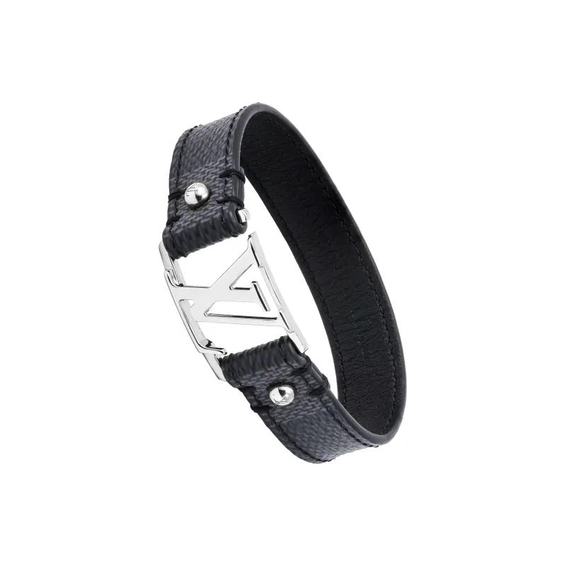 LOUIS VUITTON Calfskin Wristbands Unisex-1