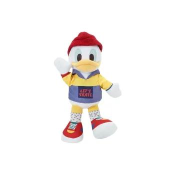 Disney 2024 Spring Mickey And Friends Collection Donald Duck With Frame Dolls Plush Doll 17cm Height