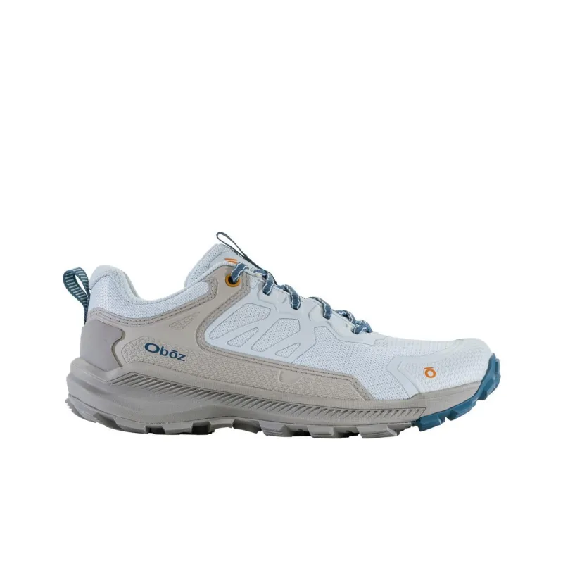 Oboz Footwear Katabatic Cushioning Wear-Resistant Low-Top Outdoor Shoes Women's Gray Blue-1